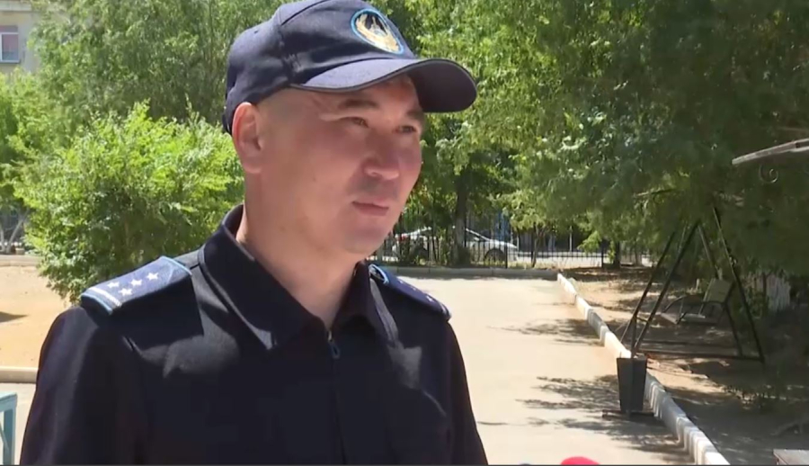 Полицейский спас подростка в Жезказгане