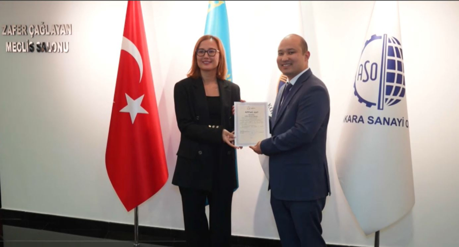 Түркияда түрлі салада табысты еңбек етіп жүрген қандастарымыз марапатталды