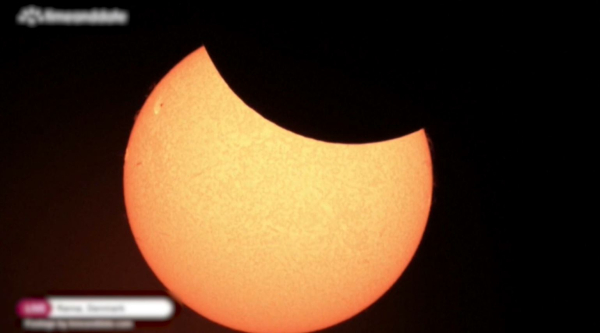Әлем халқы Күннің жартылай тұтылуын көрді
