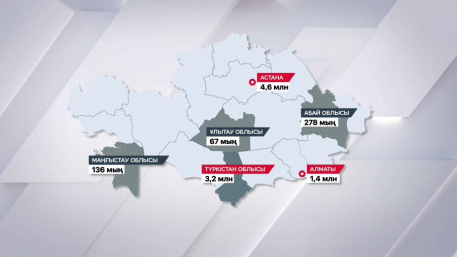 Елді мекендерде 18 млн ағаш егілген