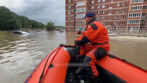 В Приморье борются с последствиями мощного наводнения