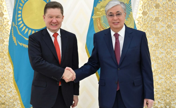 Глава государства принял председателя правления компании «Газпром»