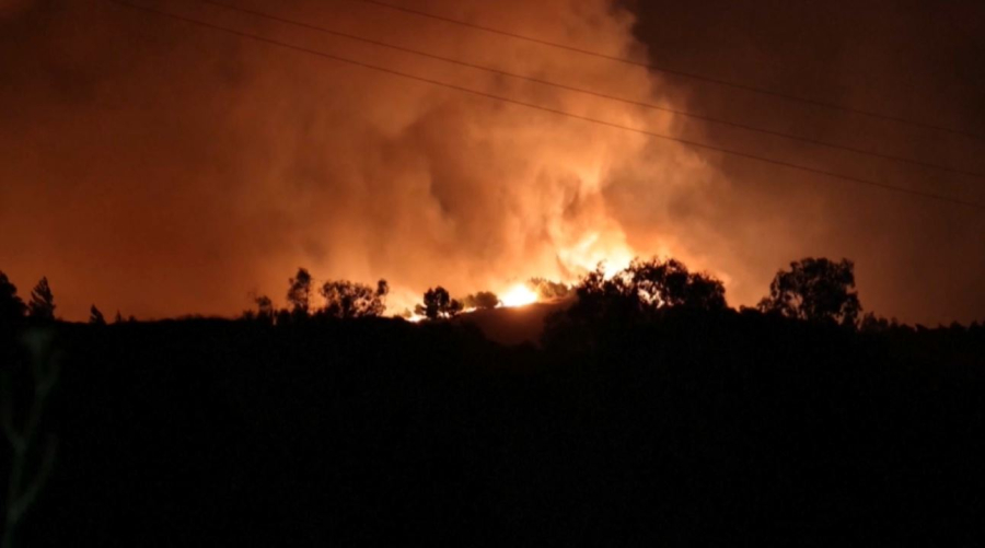Лесные пожары в Греции: эвакуировали жителей 16 поселков