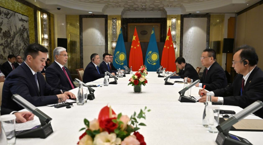 Қ.Тоқаев Қытайдағы ірі компаниялар мен банк басшыларын қабылдады