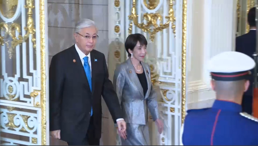 Қ. Тоқаев Жапония премьер-министрінің ресми қабылдауына қатысты