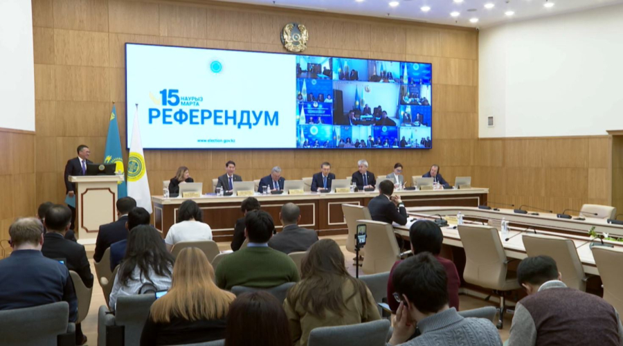 Республикалық референдумның соңғы үгіт-насихат күні