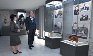 Президент посетил музей «Алтынемель» имени Шокана Уалиханова