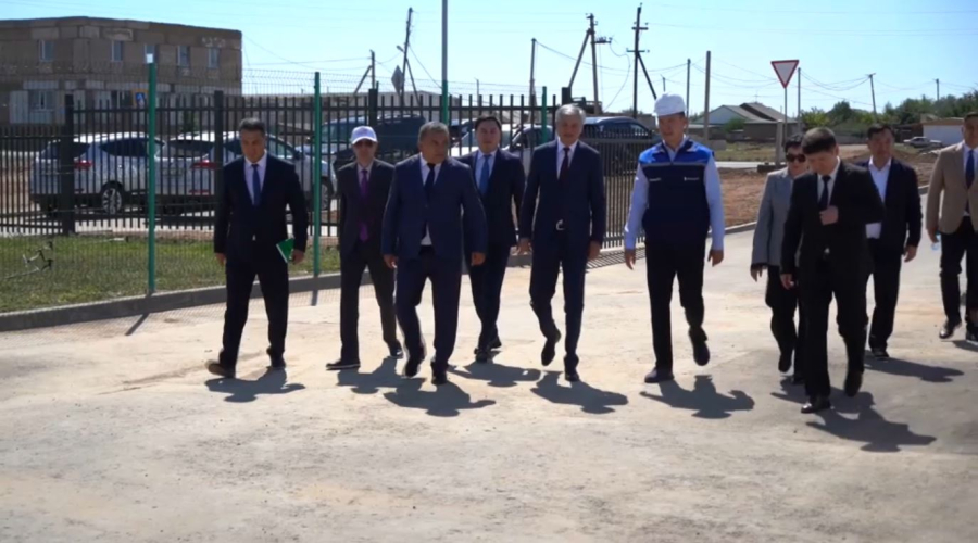 Ұлытау облысында «Келешек мектебіне» газ тартылды