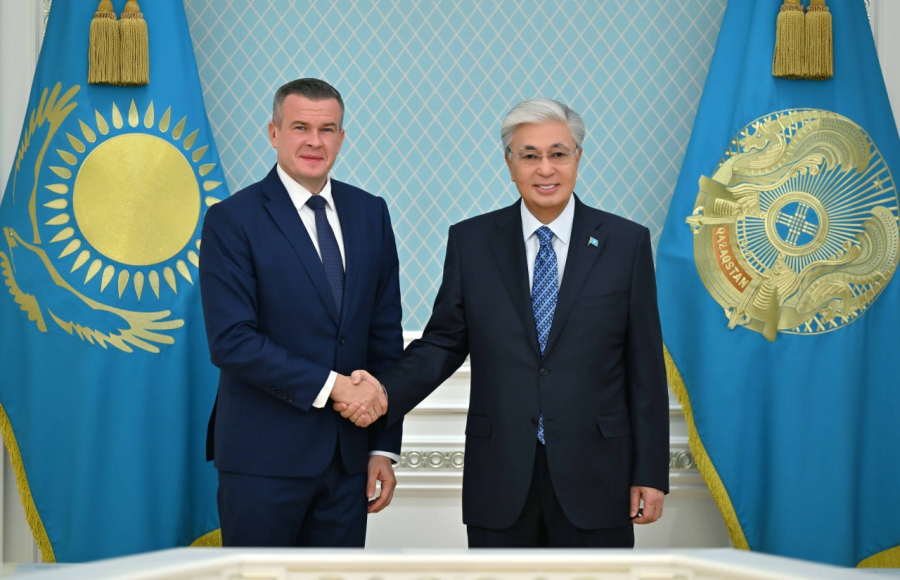 Мемлекет басшысы WADA президенті Витольд Баньканы қабылдады