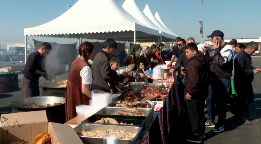 Түркістанда Ұлыстың ұлы күні ұлттық тағамдар байқауы өтті