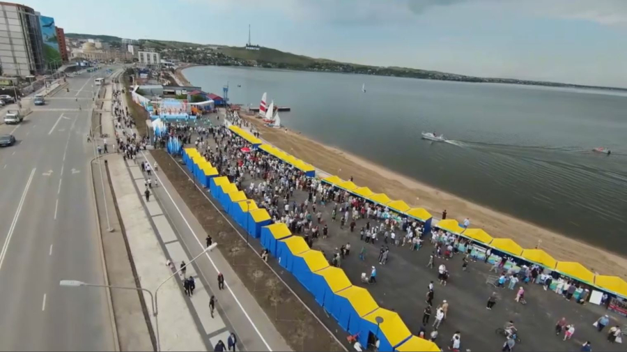 Көкшетауда жаңа жағалау ашылды