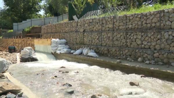 Каскадную систему начали возводить на реке Есентай в Алматы
