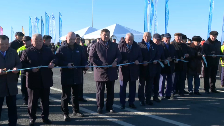 «Қызылорда-Жезқазған» тас жолының бір бөлігінің құрылысы аяқталды