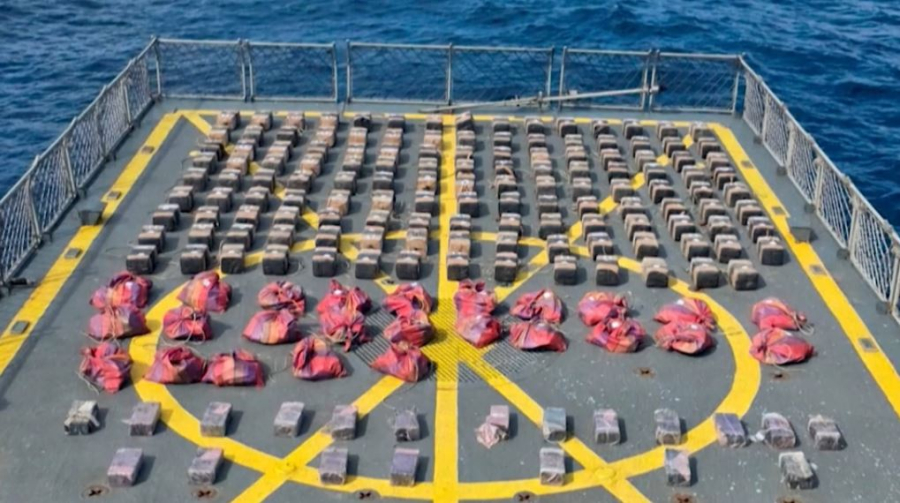 Судно с тоннами кокаина задержали в Мексике