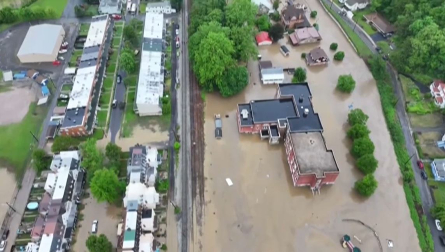 АҚШ-та мектепті су басты