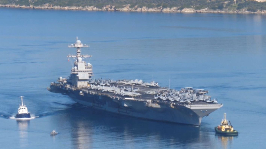 АҚШ-тың ірі әскери кемесі Израильге жақындады