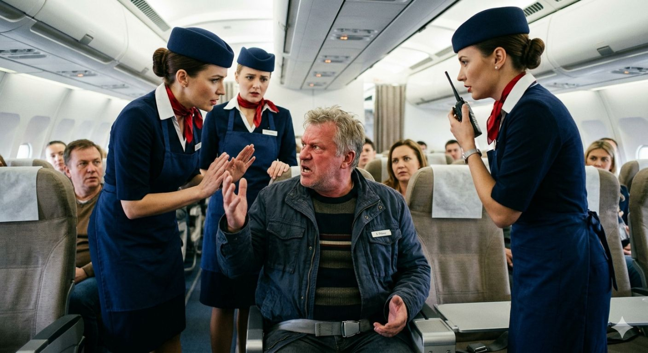 Пьяный пассажир устроил дебош на рейсе Петропавловск - Алматы