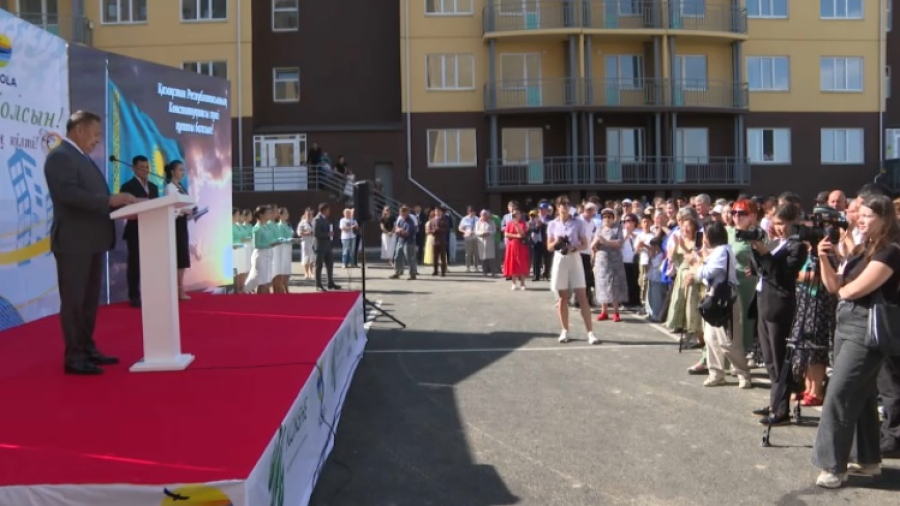 Новое жилье получили 100 кокшетауских семей