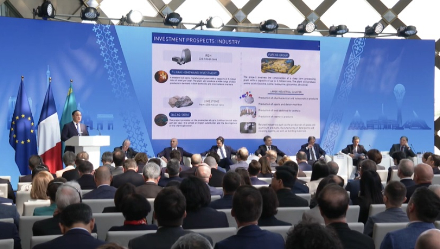 Казахстанско-французский инвестфорум прошел в Астане