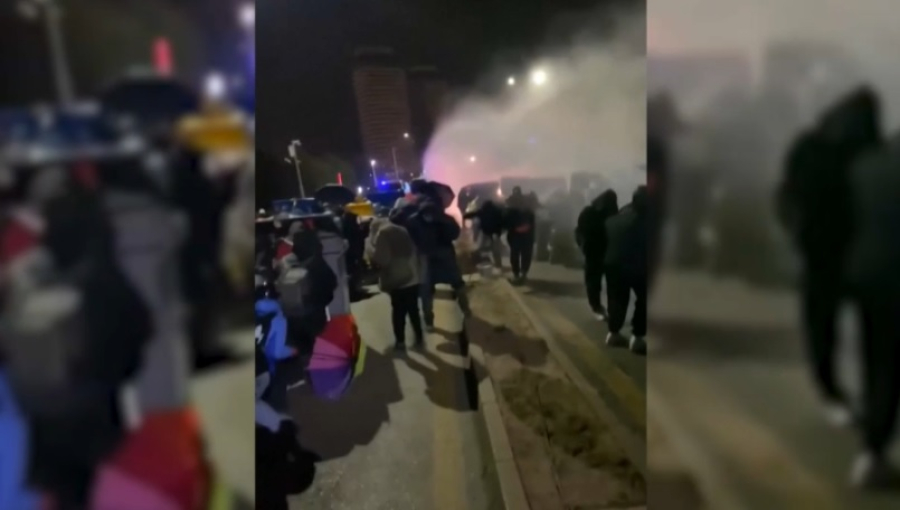 В Анкаре произошла стычка протестующих студентов с полицией