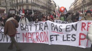 Францияда зейнетақы реформасына қарсы петиция өтуде