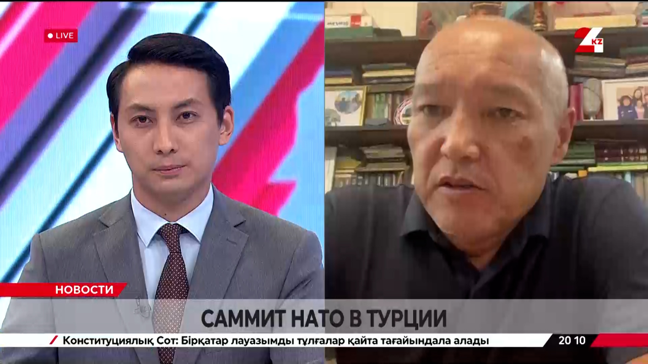 Саммит НАТО в Турции. Айдар Амребаев