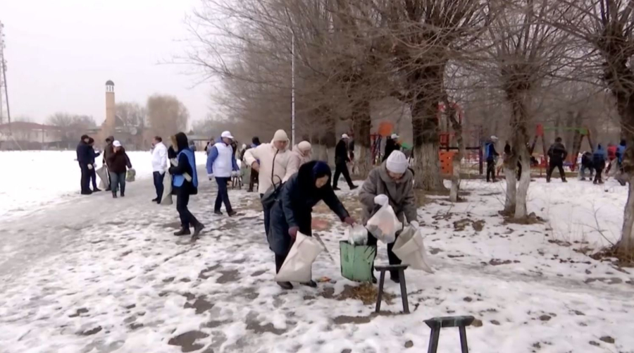СҚО мен Алматы облысында «Таза бейсенбі» акциясы өтті