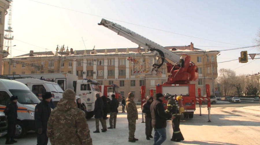 Посвященная Дню гражданской обороны выставка спецтехники прошла в ВКО