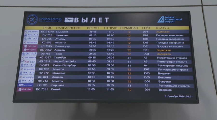 Дубайға ұшатын рейстер наурыздың соңына дейін тоқтады