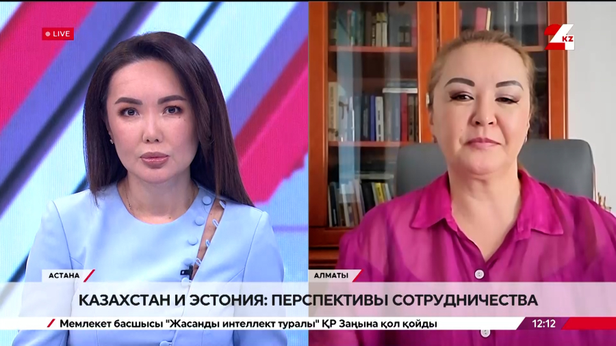 Казахстан и Эстония: перспективы сотрудничества. Алтынай Мухамбедьярова
