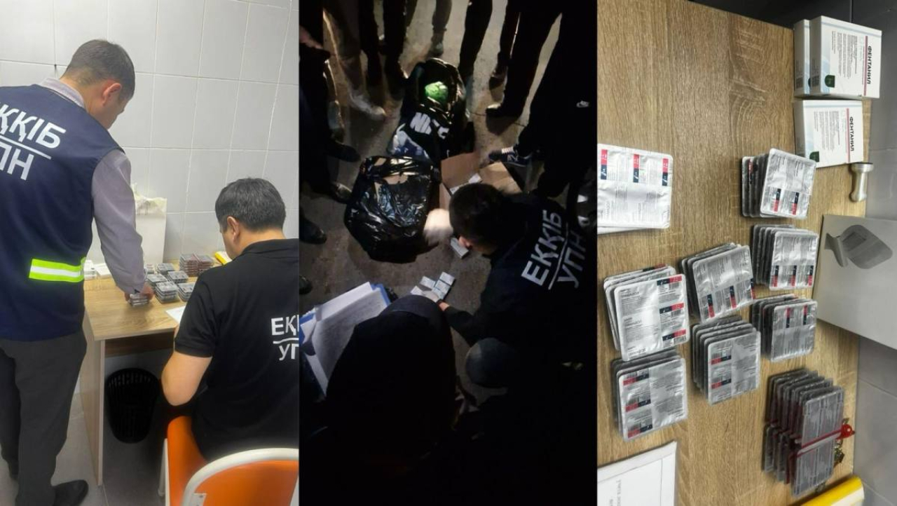 Перевозку психотропных препаратов пресекли в Караганде