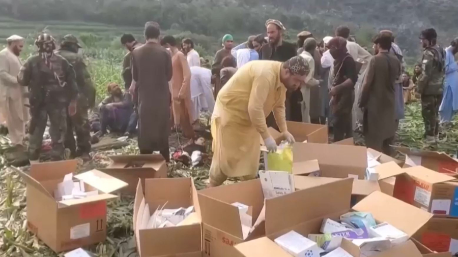 Қазақстан Ауғанстанға гуманитарлық жүк жөнелтті