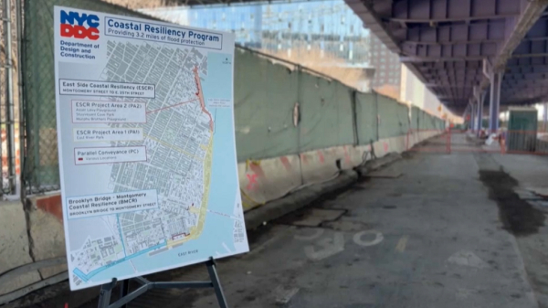 Нью-Йоркте су тасқынынан қорғайтын алып қабырға салынады