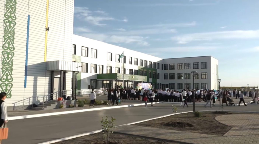 Новую школу открыли в селе Байконыс в ЗКО