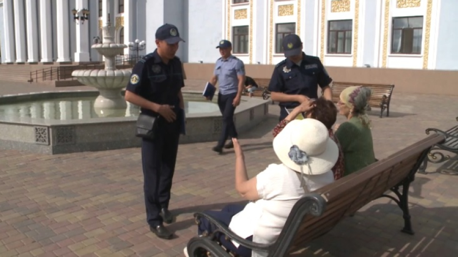 «Закон и порядок»: полицейские проводят разъяснительную работу