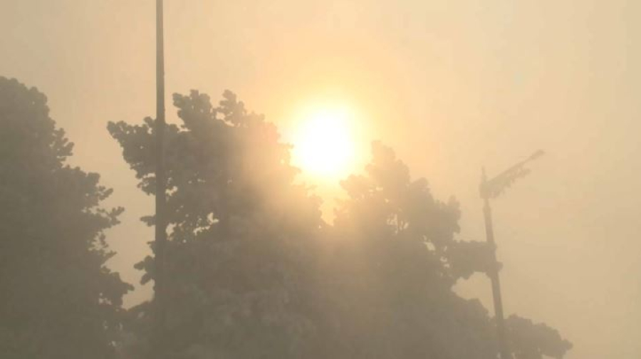 Туман накрыл почти весь Казахстан