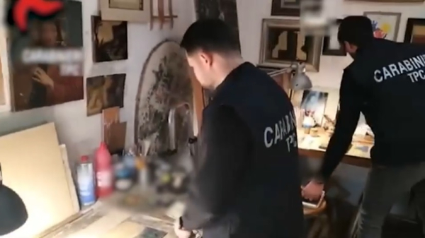 71 поддельную картину конфисковала полиция в Риме