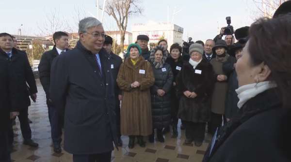 Мемлекет басшысы жамбылдықтармен жүздесті