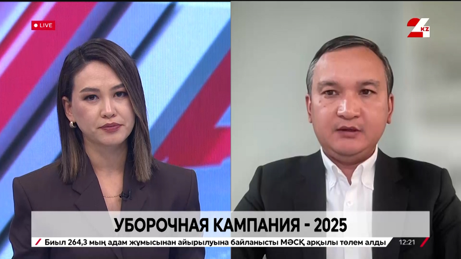 Уборочная кампания – 2025. Данияр Нурпеисов