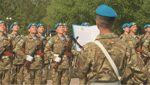 Новобранцы Президентского полка «Айбын» приняли присягу