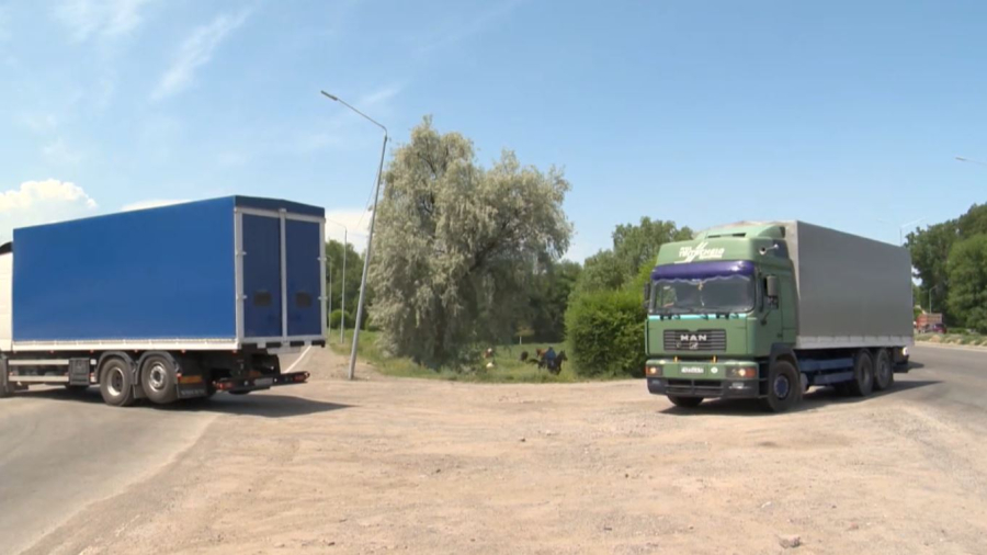 Көліктерге тиелген жүк салмағын автоматты станция өлшейді