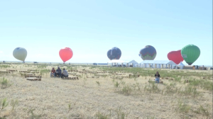 Международный фестиваль воздушных шаров стартовал в Конаеве