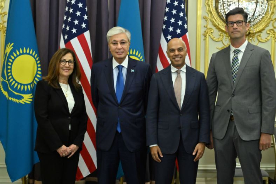 Президент Educational Testing Service басшысын қабылдады