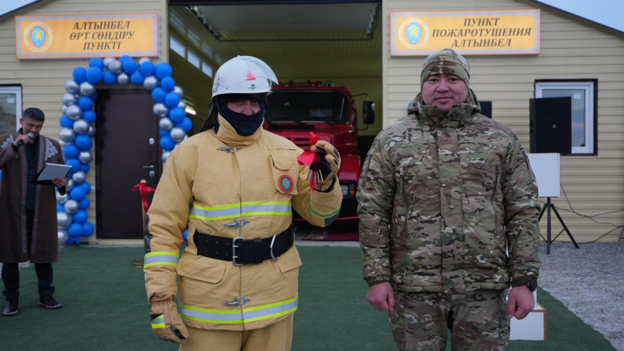 «Ауыл құтқарушылары»: 154-й добровольный пост открылся в РК