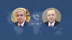 К.Токаев провел телефонный разговор с президентом Турции