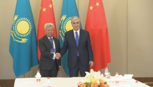 Президент Казахстана встретился с главой АБИИ