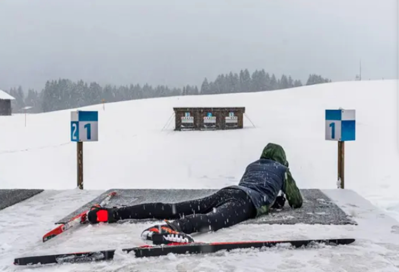 Казахстанские биатлонисты выступили на этапе Кубка мира в Германии