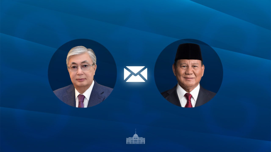 Токаев направил поздравительную телеграмму Президенту Индонезии