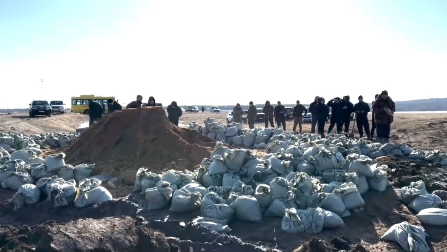 Ақмола облысында қарғын сумен күрес жалғасып жатыр. LIVE