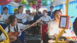 «Литературный автобус» запустили в Кызылорде